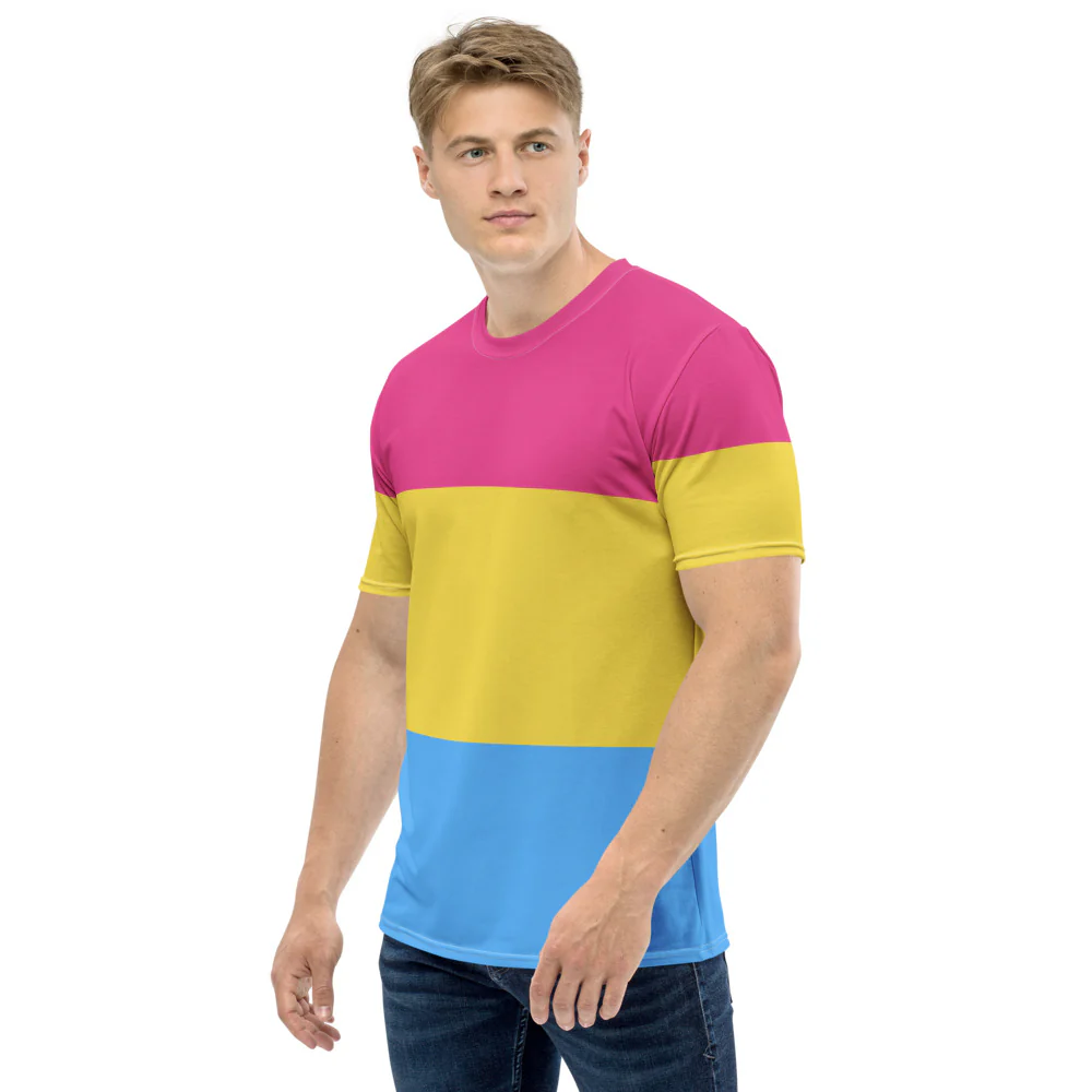Pansexual Pride Flag T-shirt - Image 5