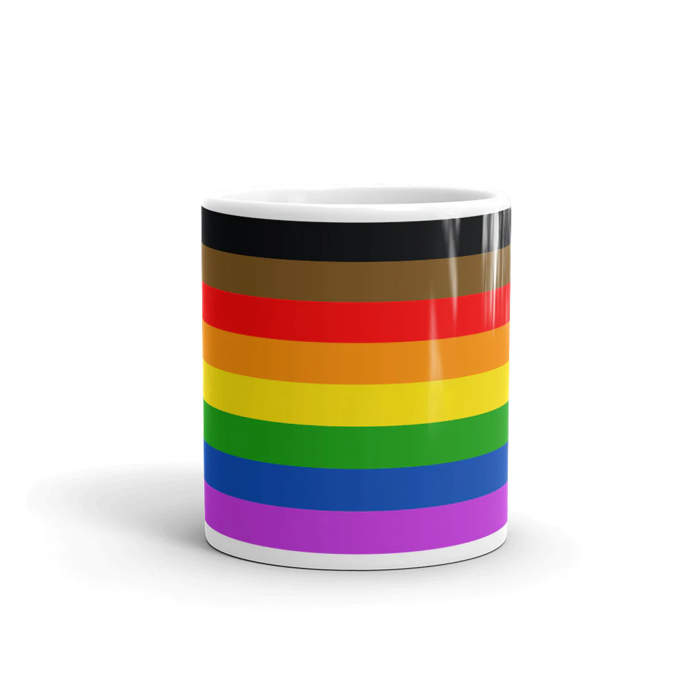 Philadelphia POC Pride Flag Mug - Image 3
