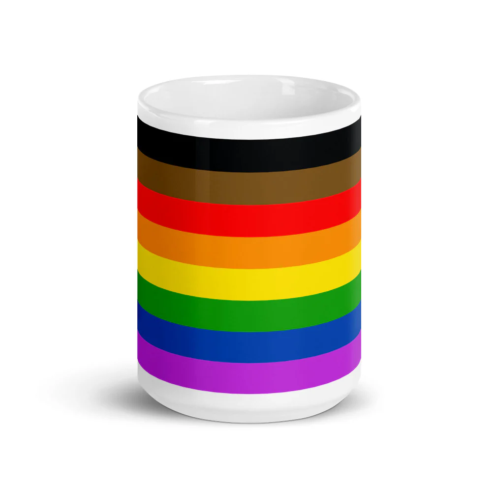 Philadelphia POC Pride Flag Mug - Image 6