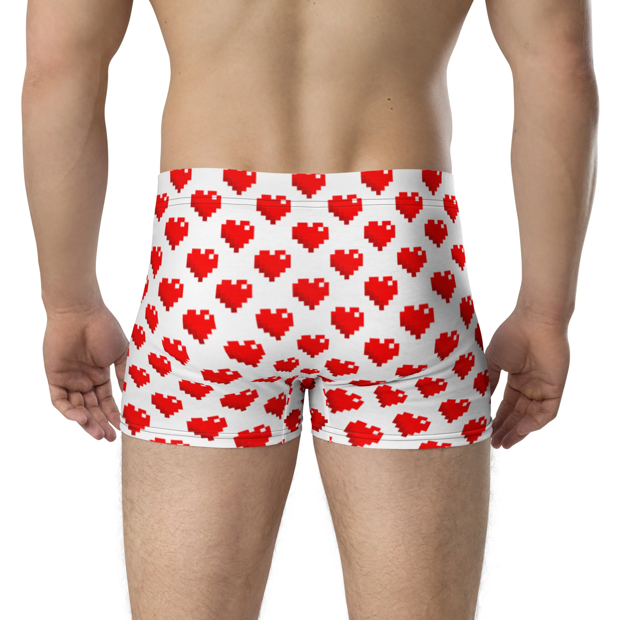 Pixel Hearts Boxer Briefs - Image 2