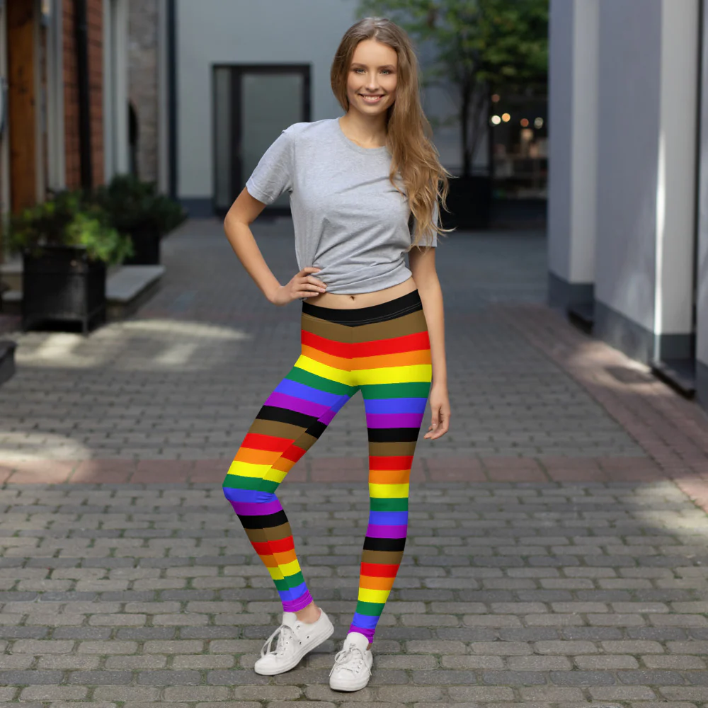 POC Rainbow Pride Flag Repeat Leggings - Image 11