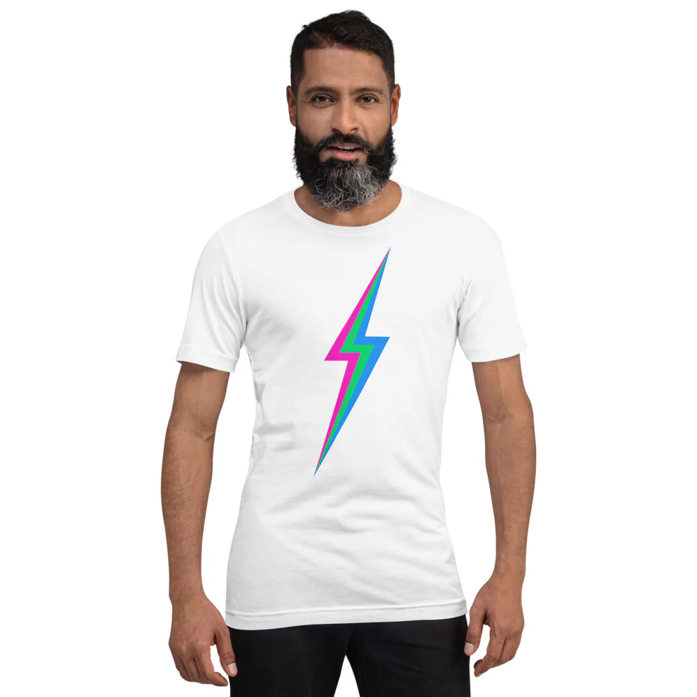 Polysexual Lightning T-Shirt - Image 11