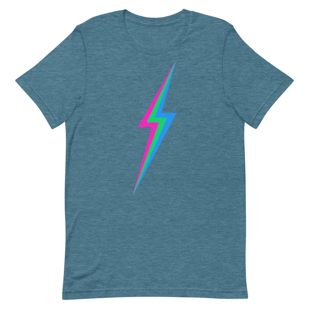 Polysexual Lightning T-Shirt - Image 7