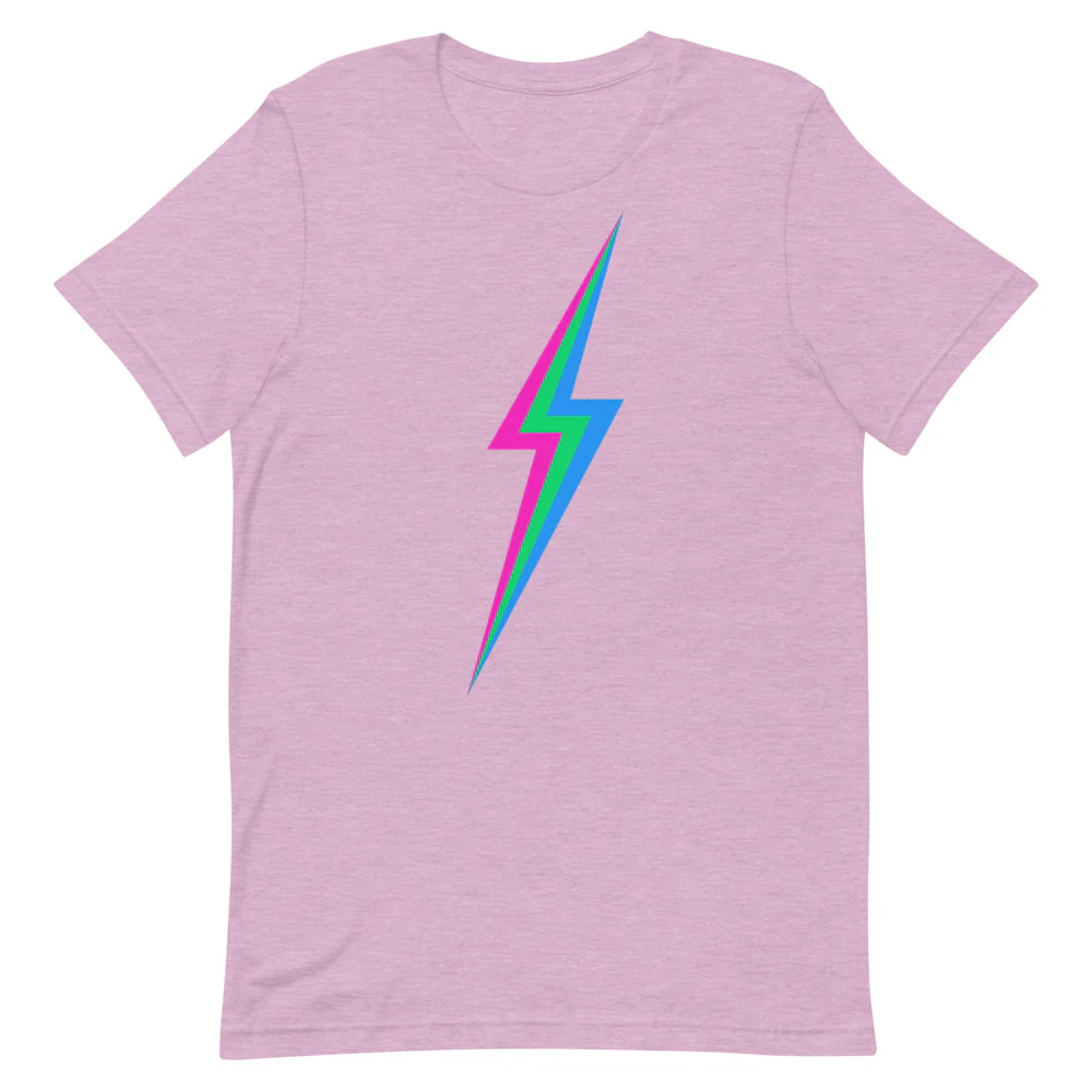 Polysexual Lightning T-Shirt - Image 9