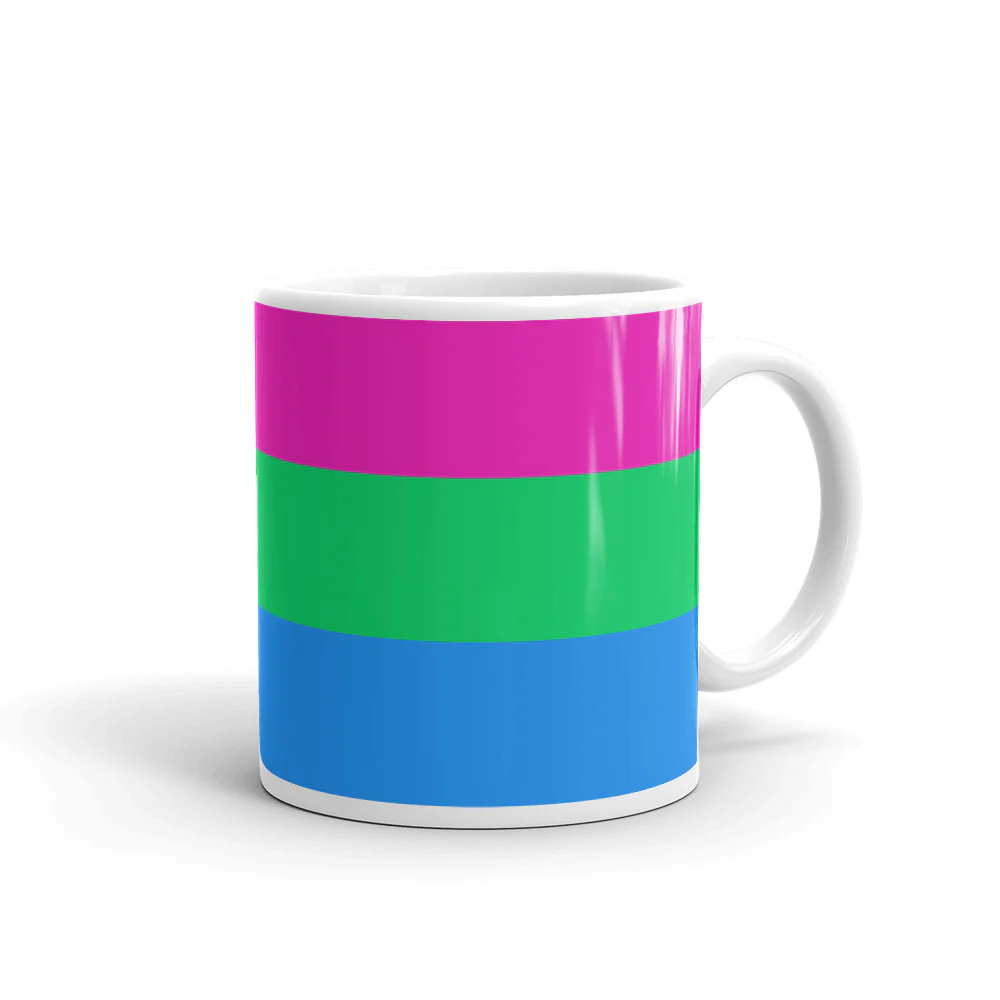 Polysexual Pride Flag Mug