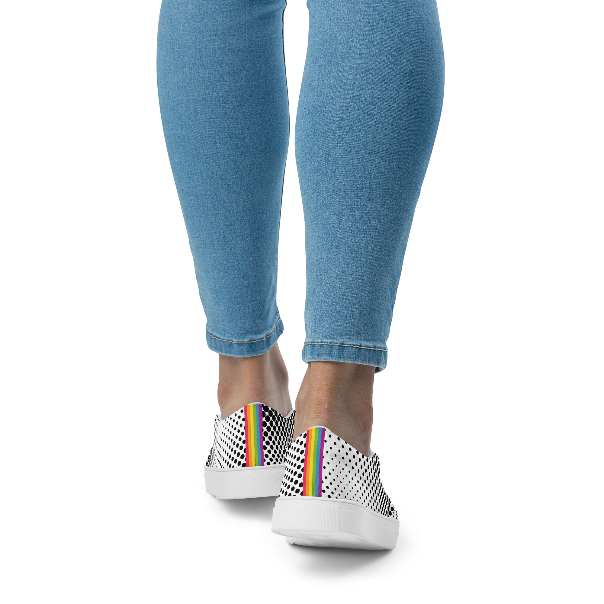 Pop Art Dots Slip-on shoes (female sizes) - Image 3