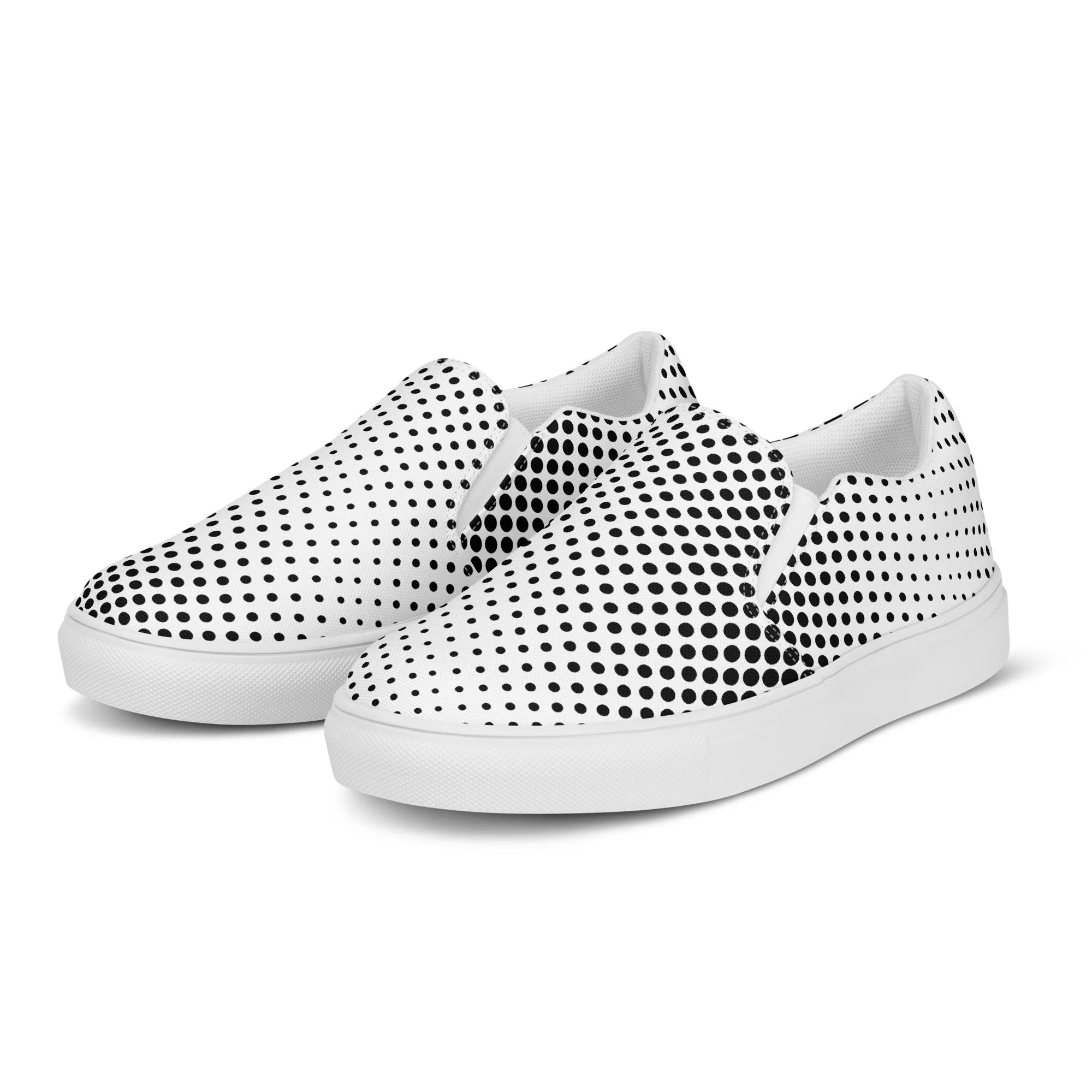 Pop Art Dots Slip-on Shoes (male sizes)