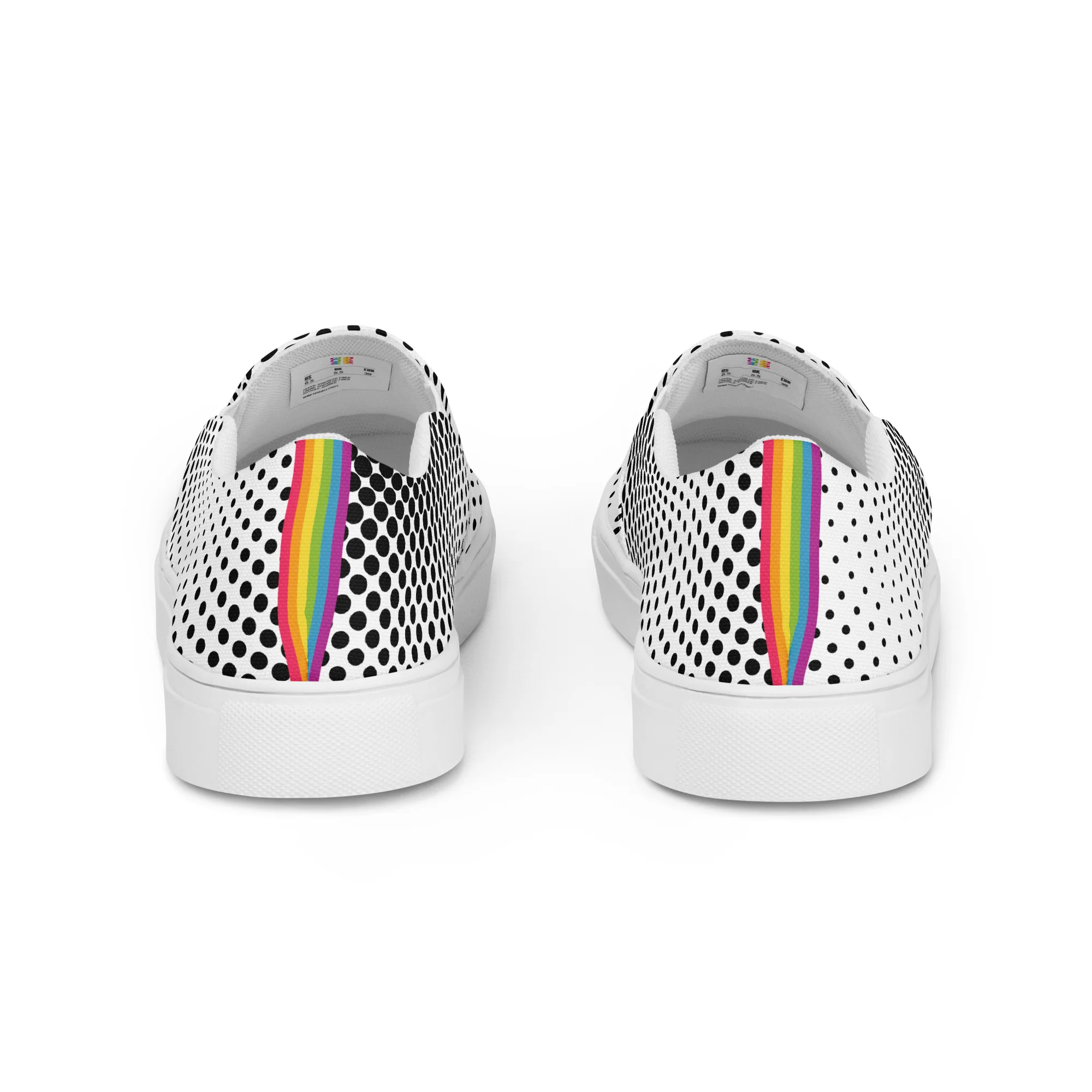 Pop Art Dots Slip-on Shoes (male sizes) - Image 6