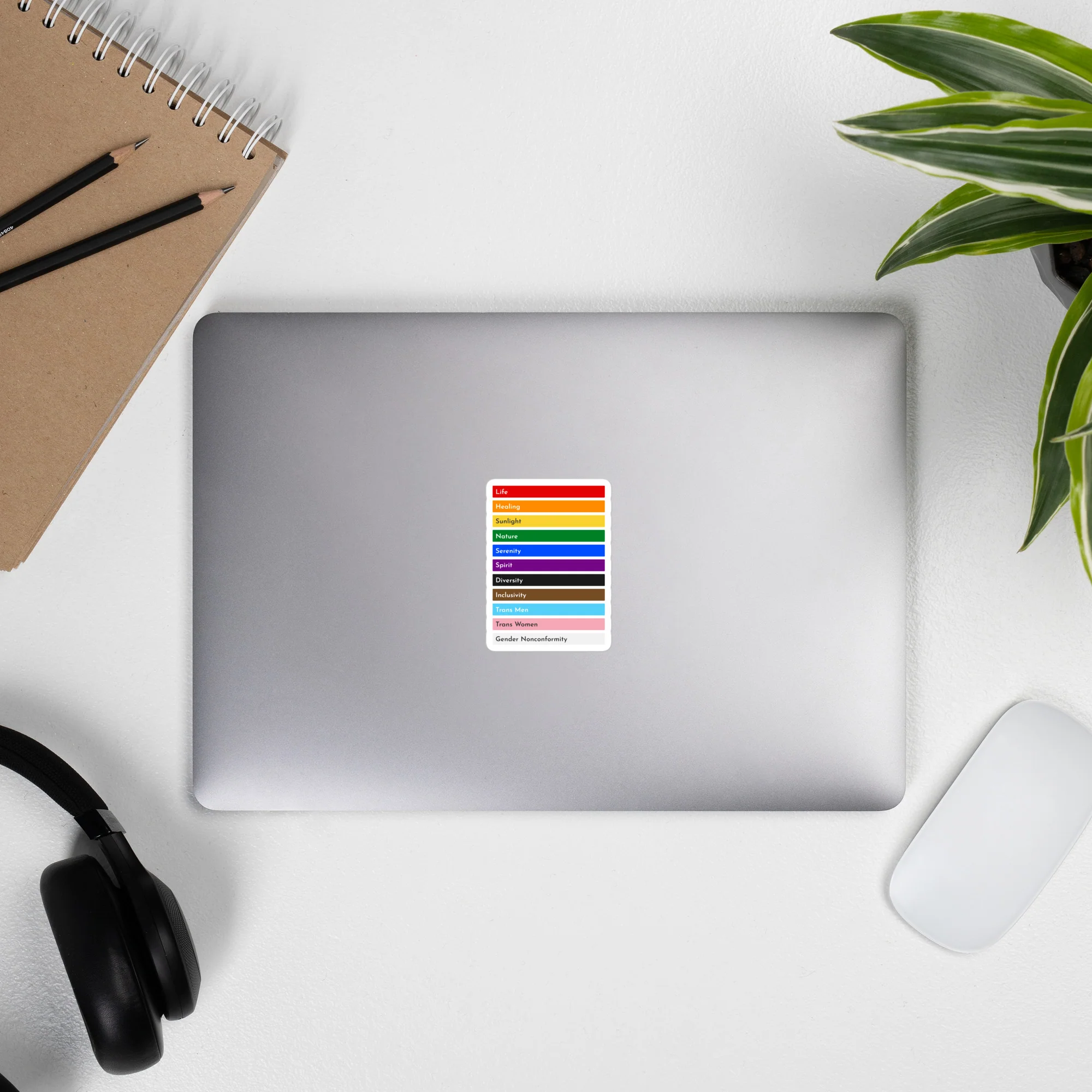 Pride Colours And Their Meaning Sticker - Image 2