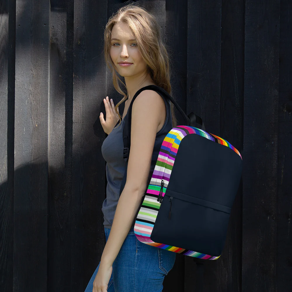 Pride Flags Barcode Backpack - Image 12
