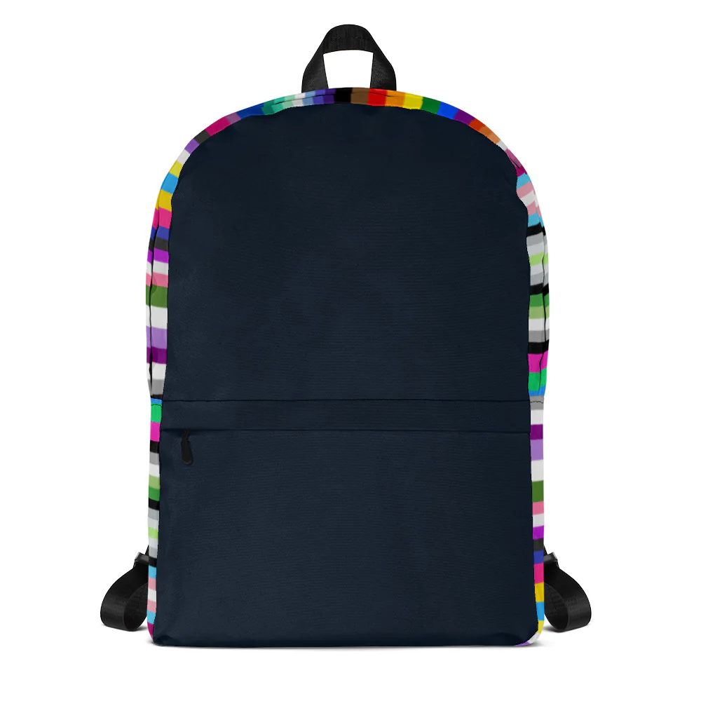 Pride Flags Barcode Backpack - Image 3