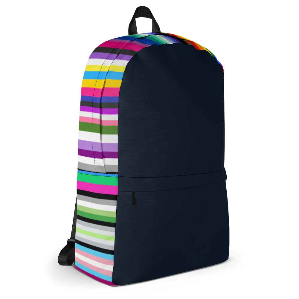 Pride Flags Barcode Backpack - Image 5