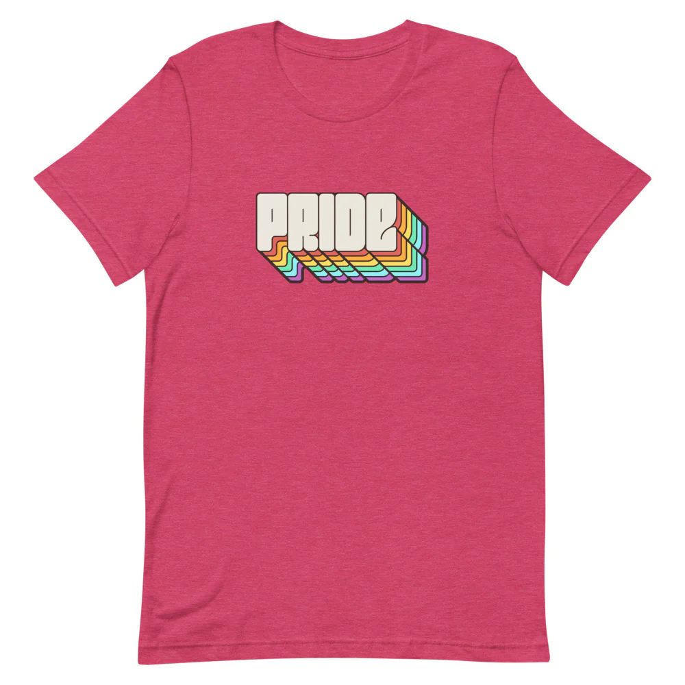 Pride With A Rainbow Shadow T-Shirt - Image 4