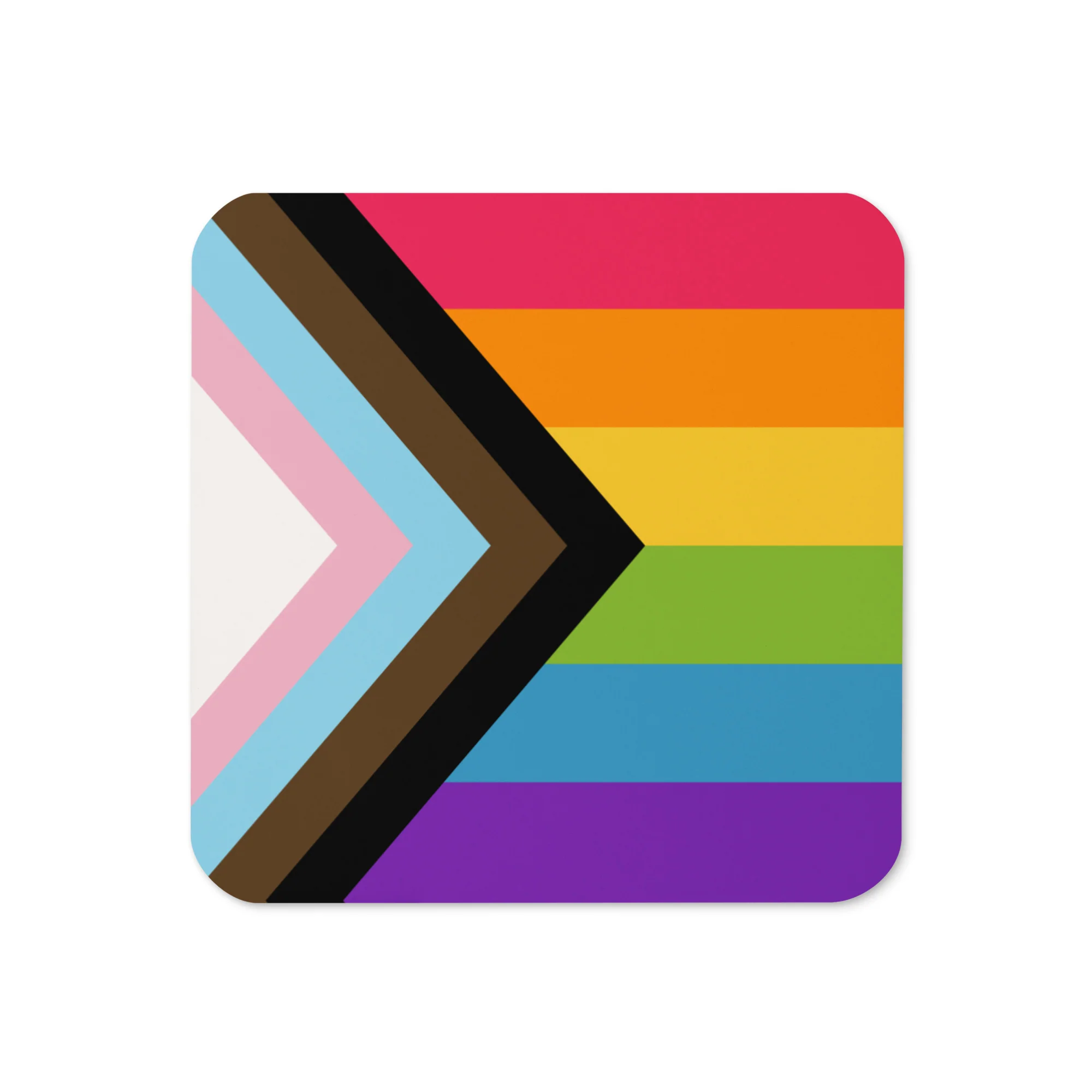 Progress Pride Flag Coaster