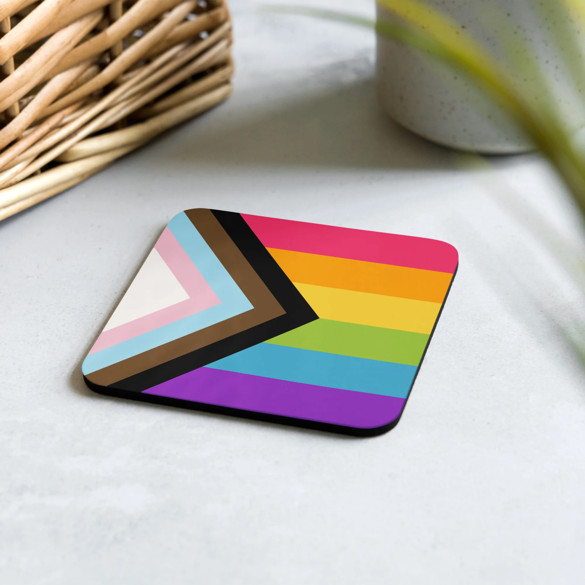 Progress Pride Flag Coaster - Image 4