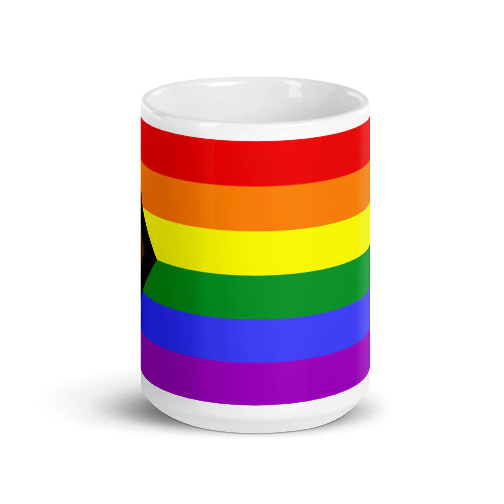 Pride Progress Flag Mug - Image 6