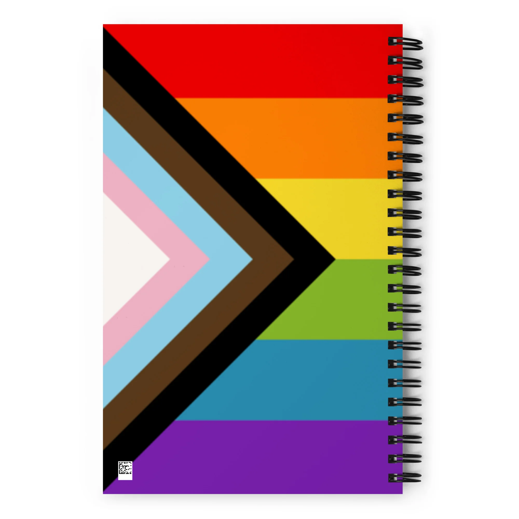 Progress Pride Flag Spiral Notebook - Image 2