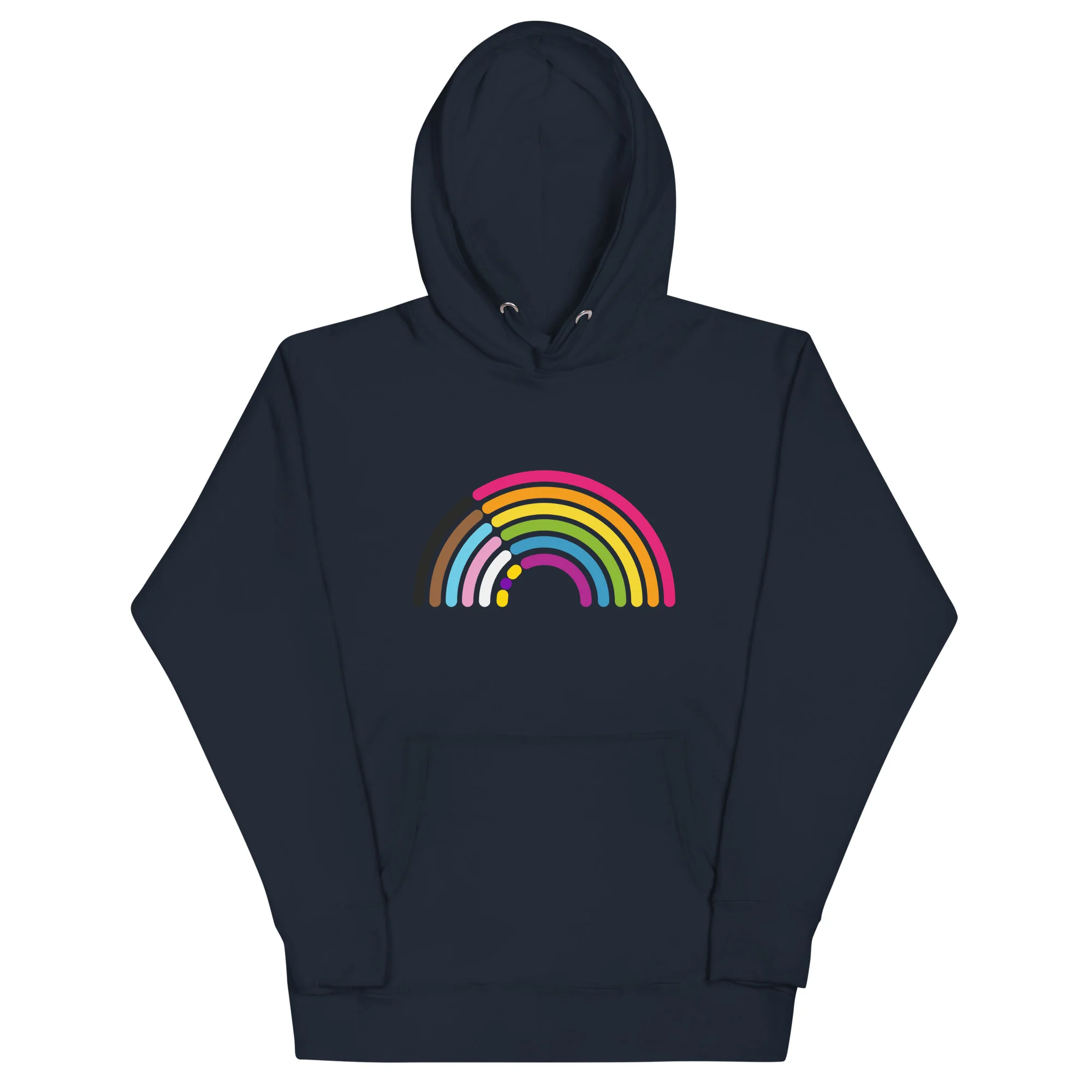 Progress Pride Rainbow Hoodie - Image 4