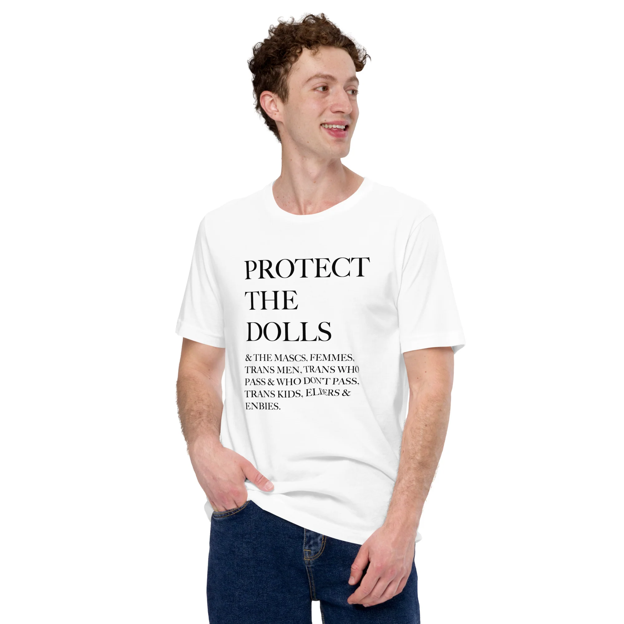 Protect The Dolls And The Mascs Inclusive T-Shirt - Image 2