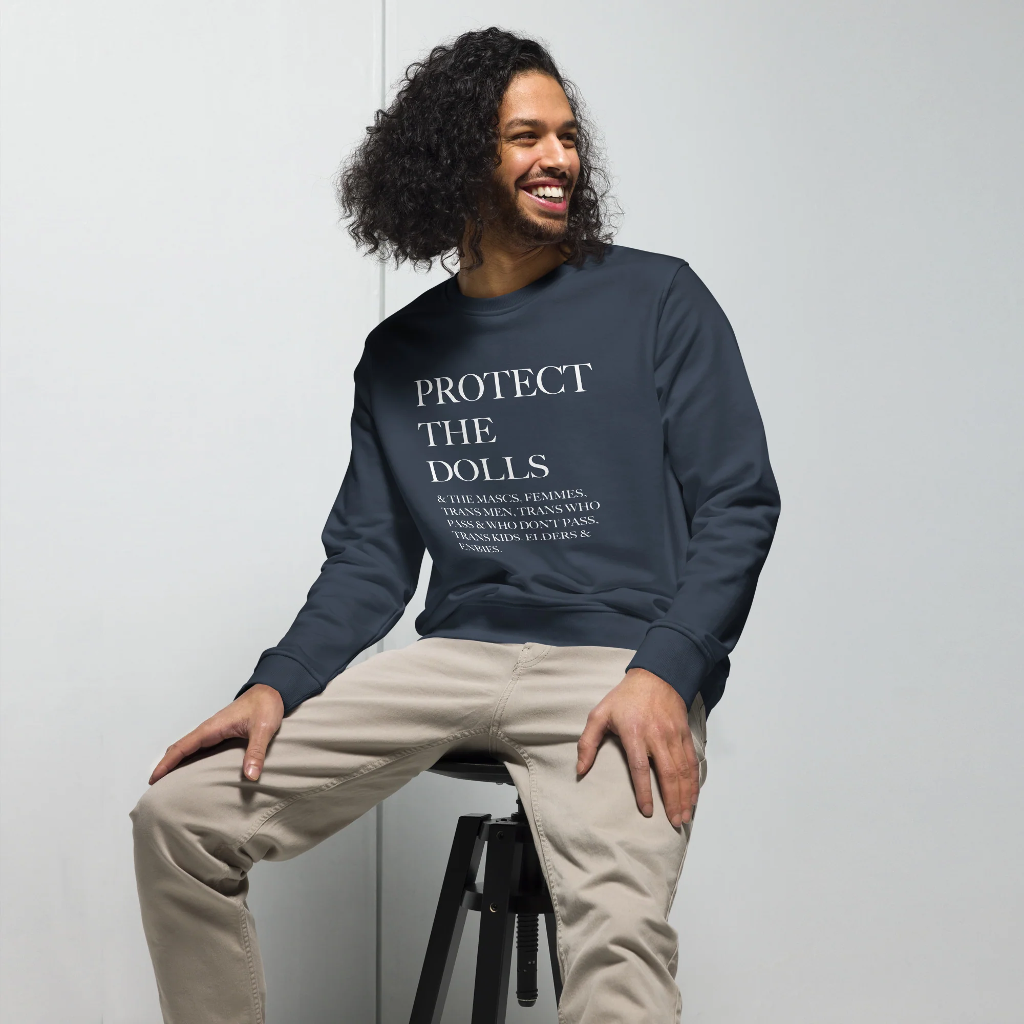 Protect The Dolls Inclusive Organic Sweatshirt - Image 4