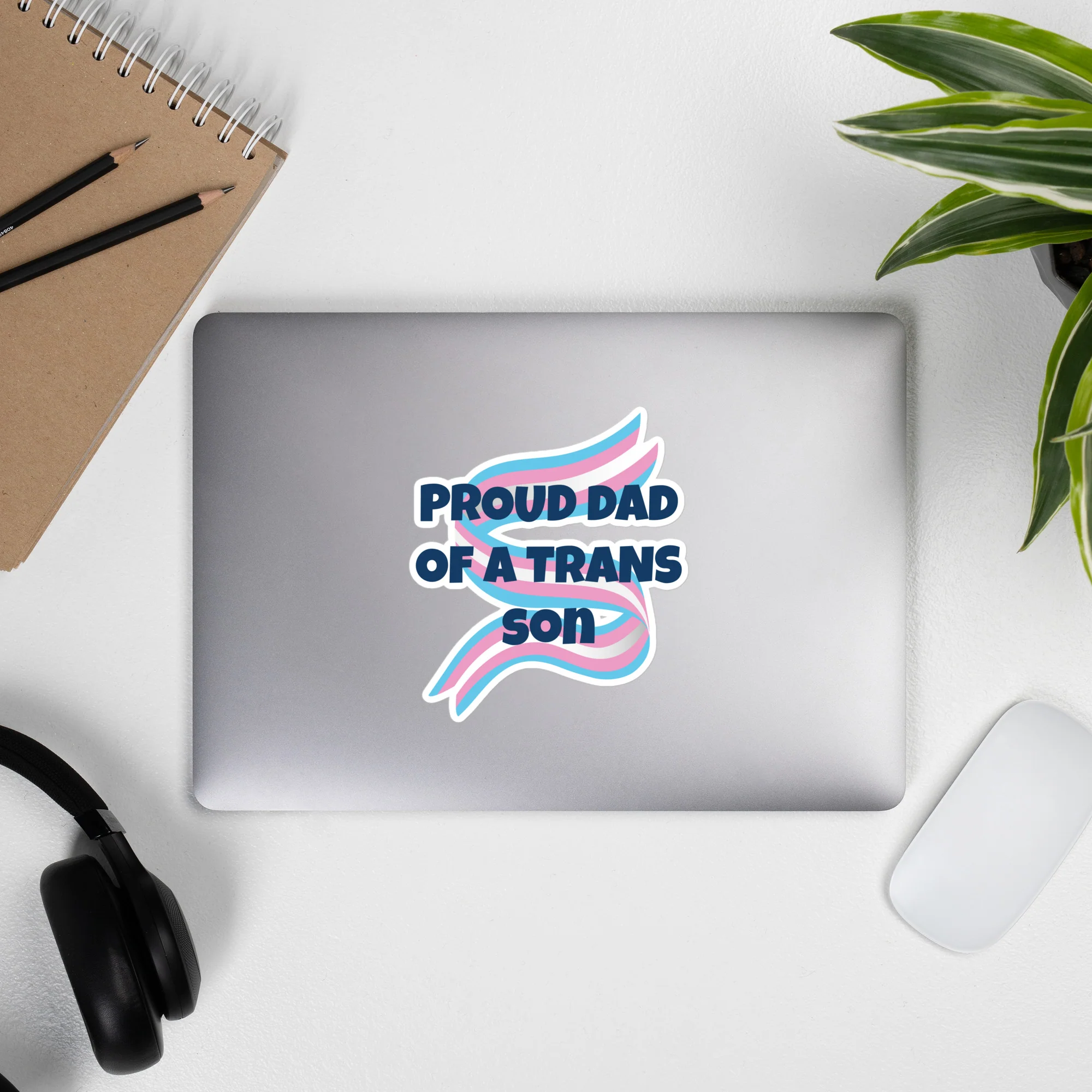 Proud Dad Of A Trans Son Sticker - Image 4
