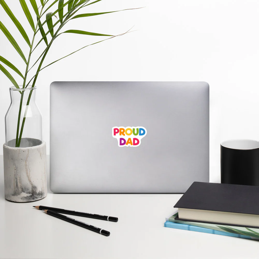 Proud Dad Sticker - Image 3