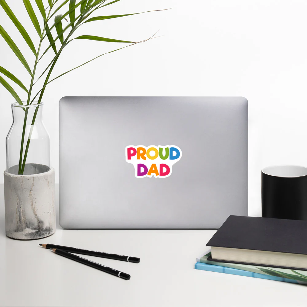 Proud Dad Sticker - Image 5