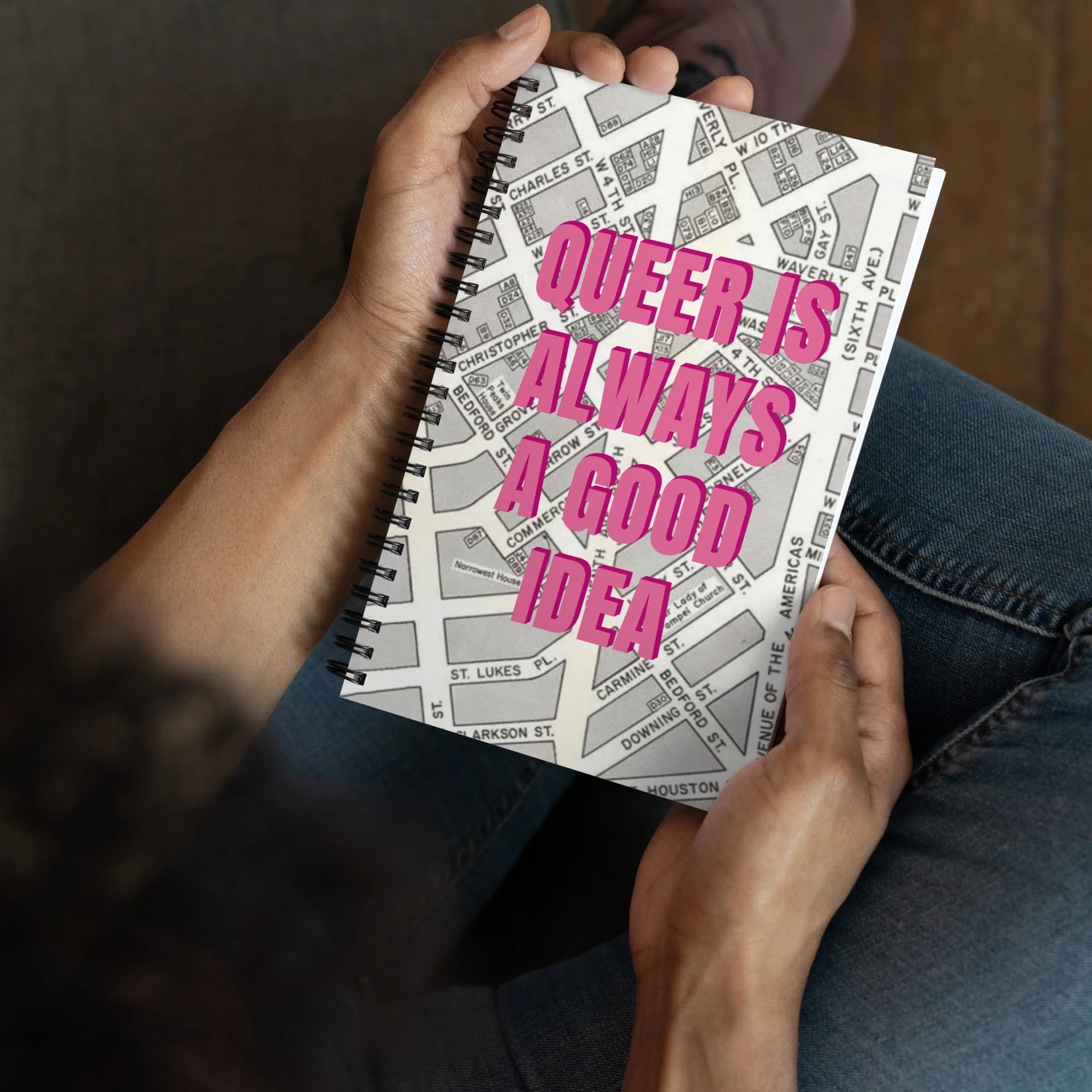 Queer Is Always A Good Idea Spiral Notebook - Image 2