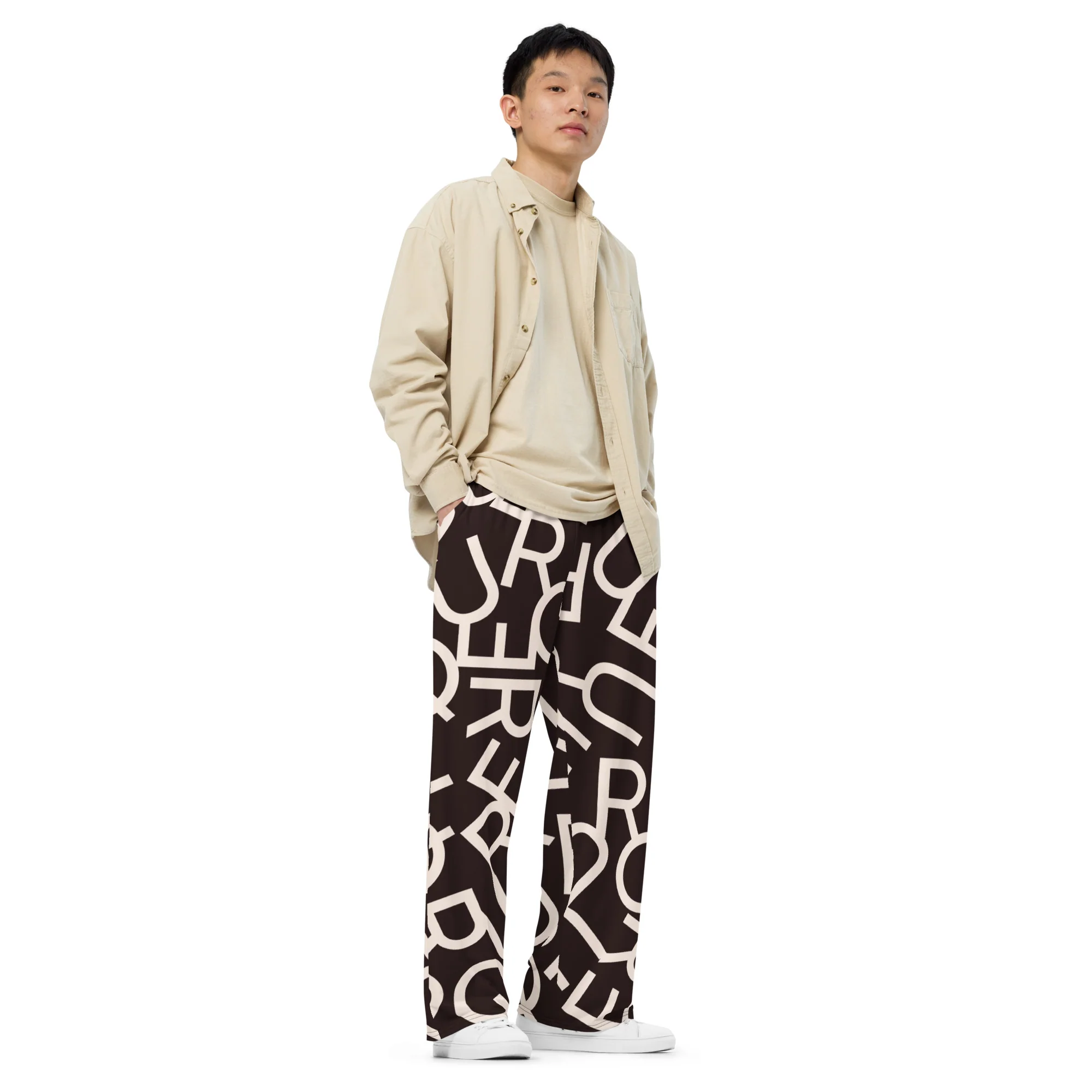 Queer Letters Wide-leg Pants/Trousers - Image 6