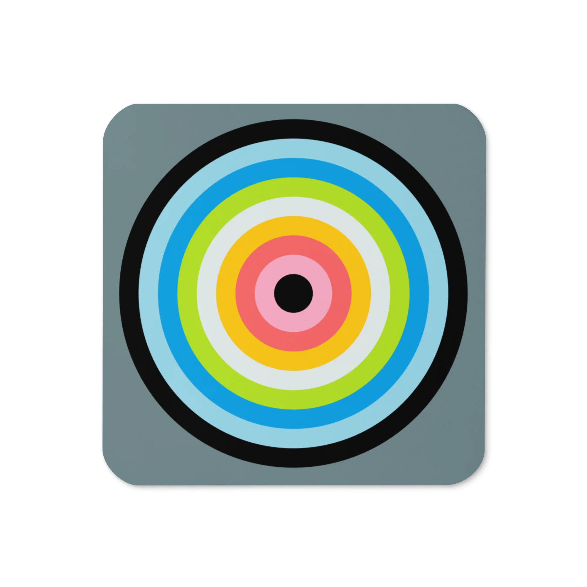 Queer Pride Flag Roundel Coaster