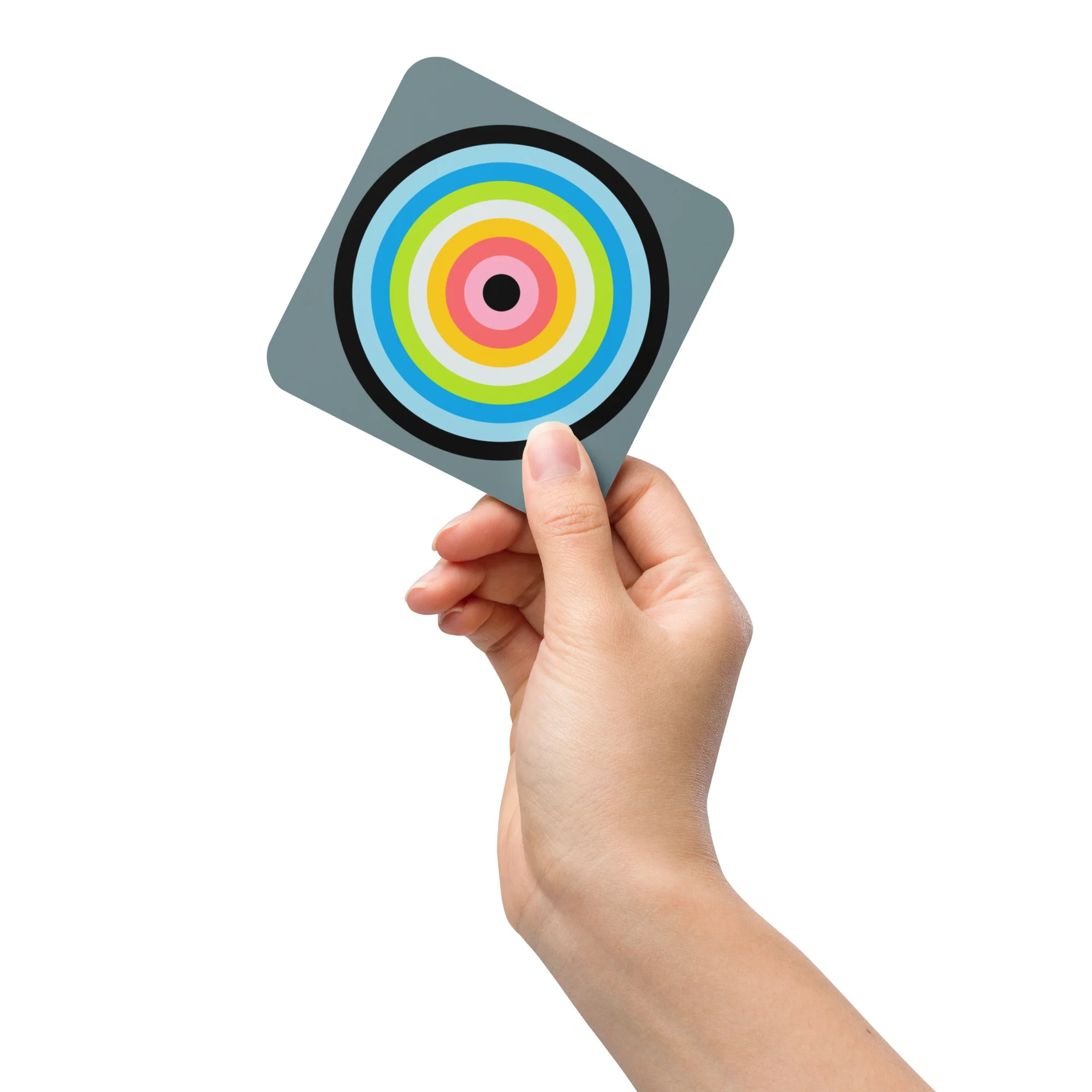 Queer Pride Flag Roundel Coaster - Image 4