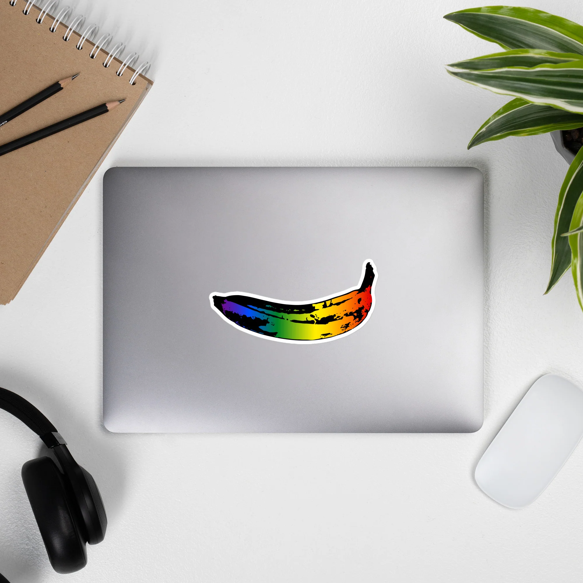 Rainbow Pride Banana Sticker - Image 4