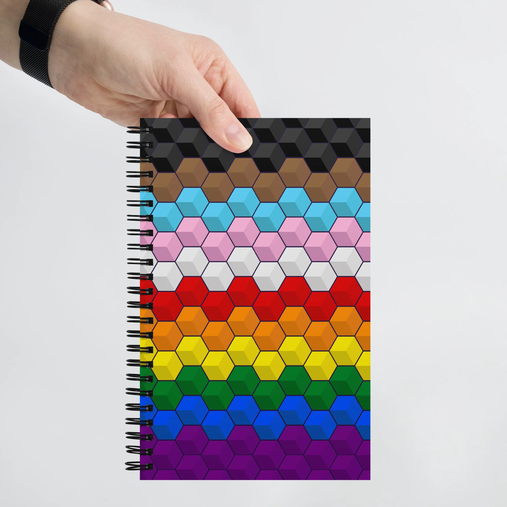 Rainbow Pride Blocks Notebook - Image 5