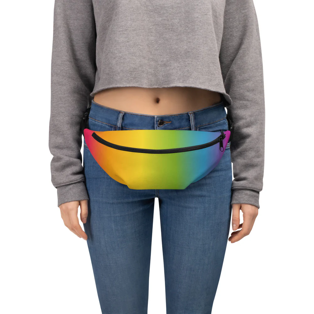 Rainbow Gradient Fanny Pack/Bum Bag - Image 2