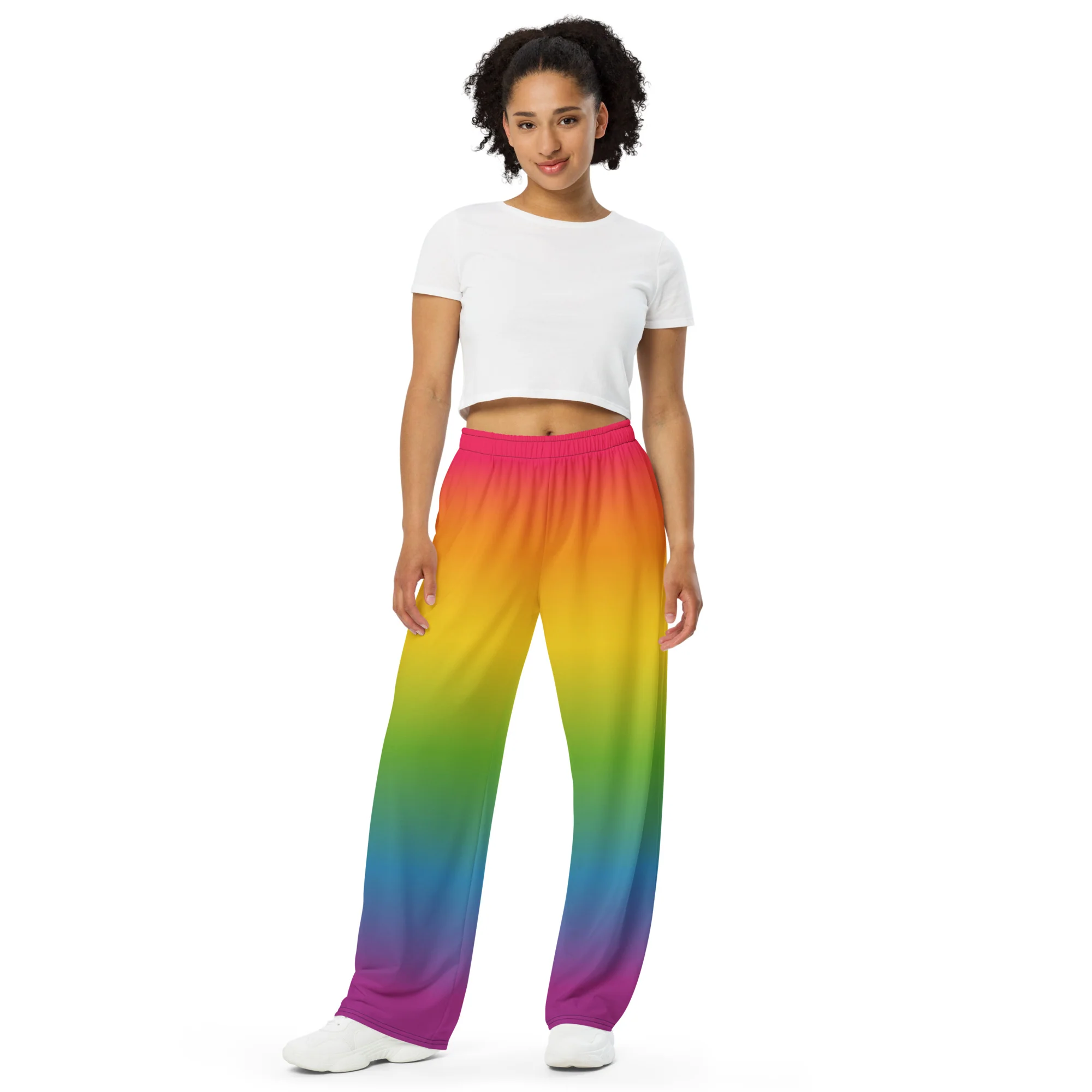 Rainbow Graduation Wide-leg Pants/Trousers - Image 3