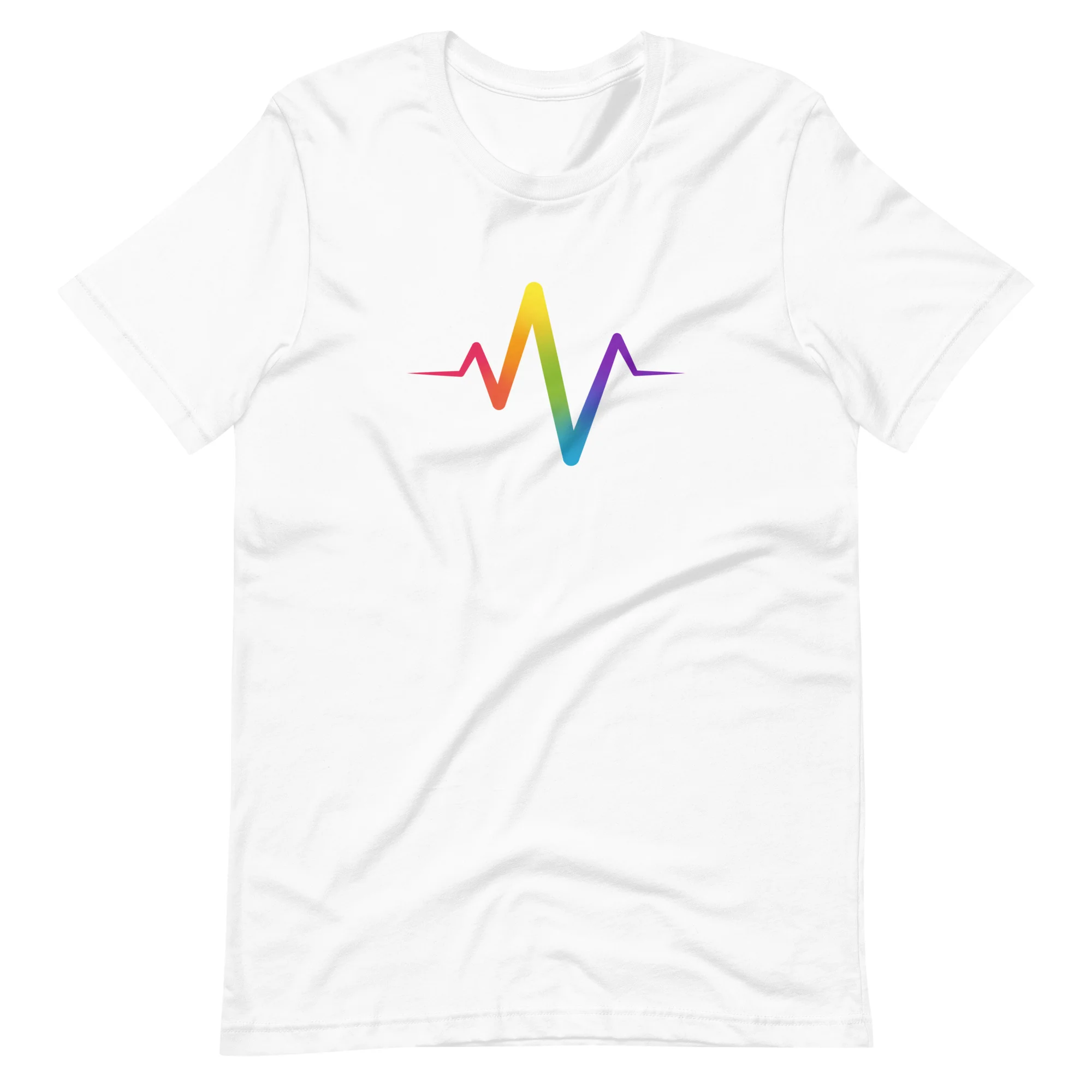 Rainbow Pride Heartbeat T-Shirt