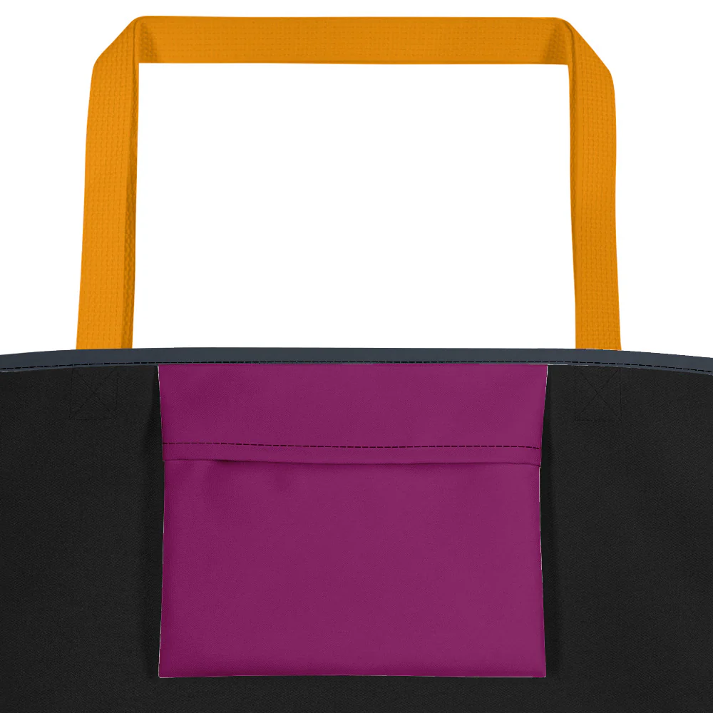 RainBow Large Tote/Beach Bag - Image 9