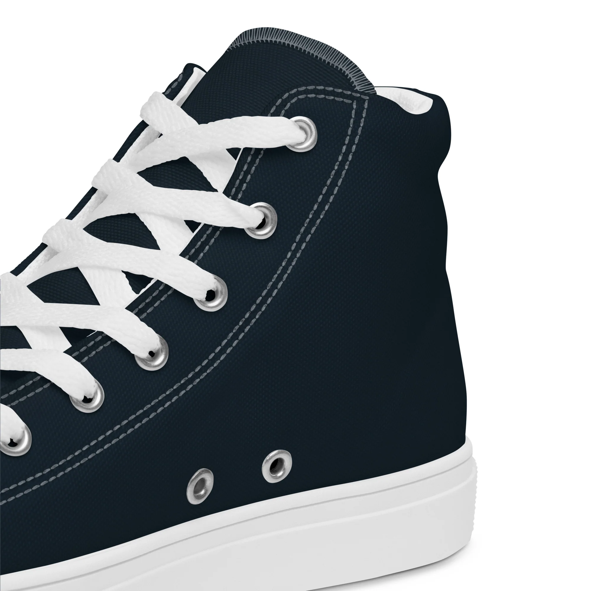 Rainbow Lightning Blue High Top Trainers (female sizes) - Image 14