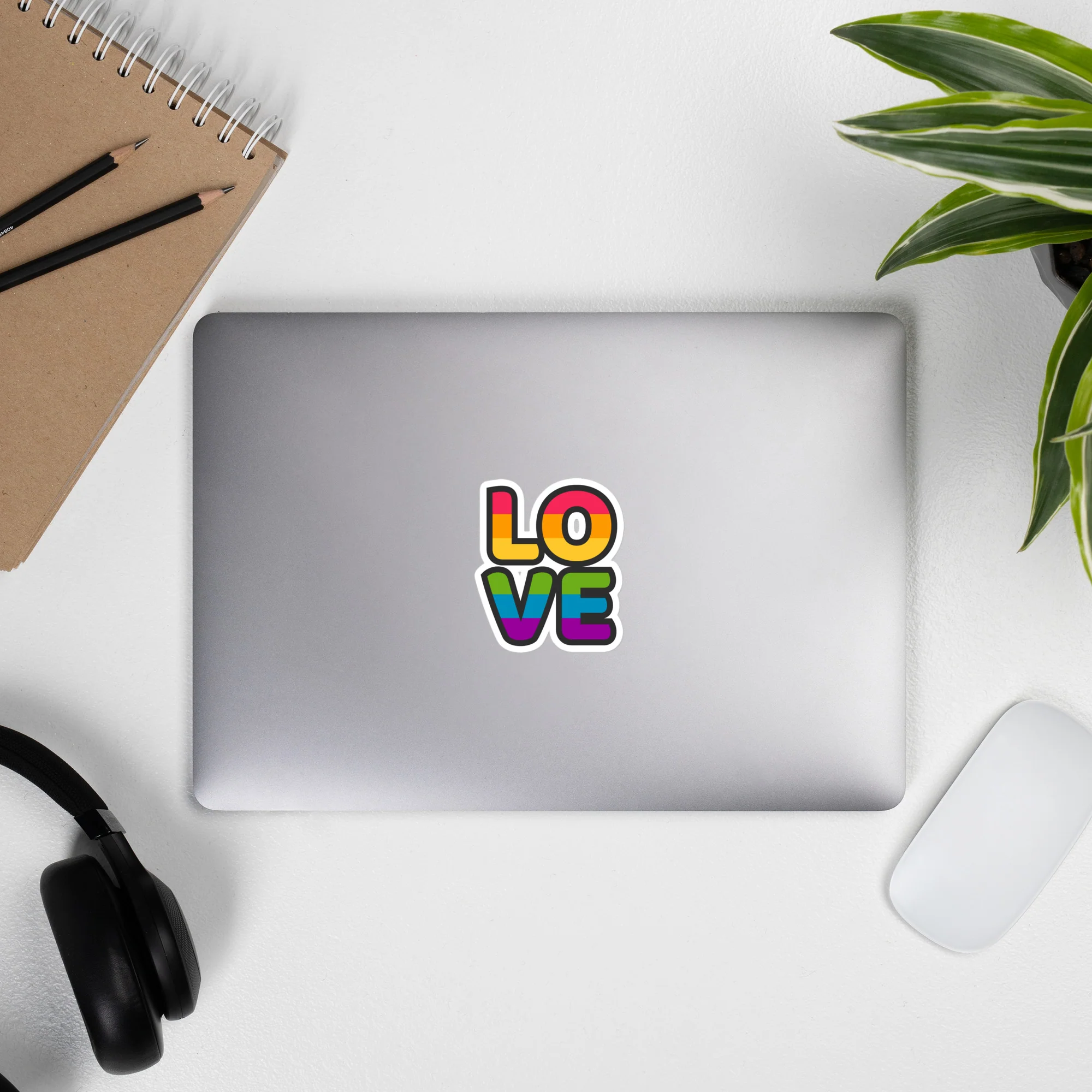 Rainbow Love Sticker - Image 2