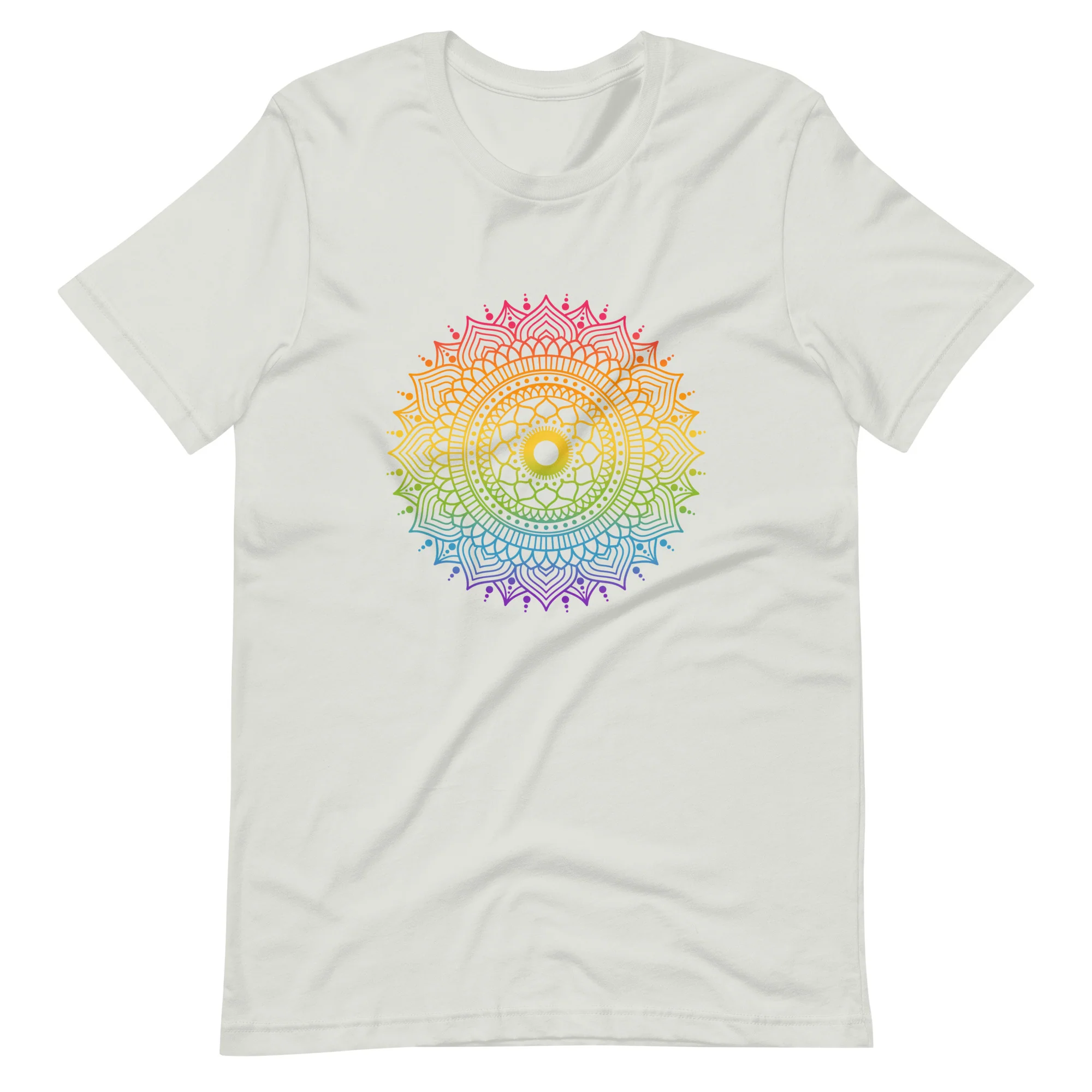 Rainbow Mandala T-Shirt - Image 5