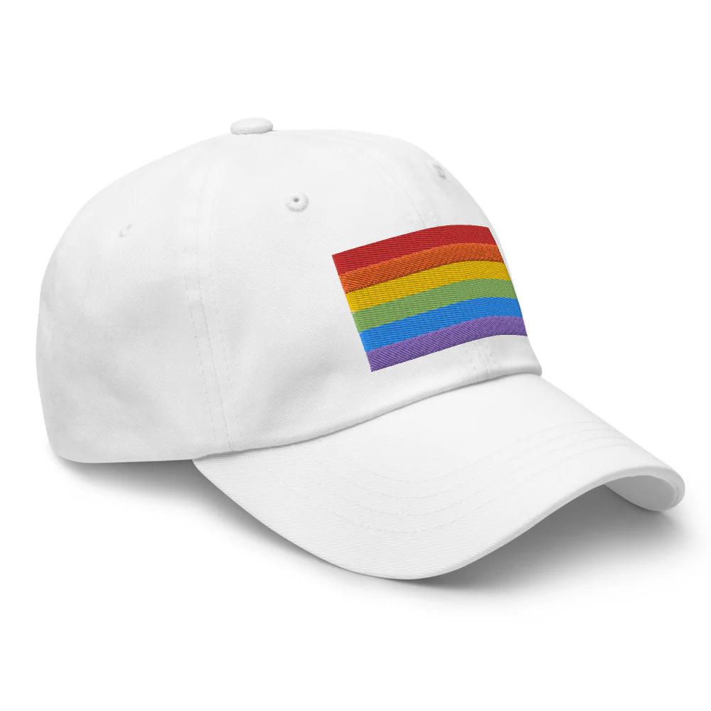 Rainbow Pride Flag Baseball Cap - Image 11