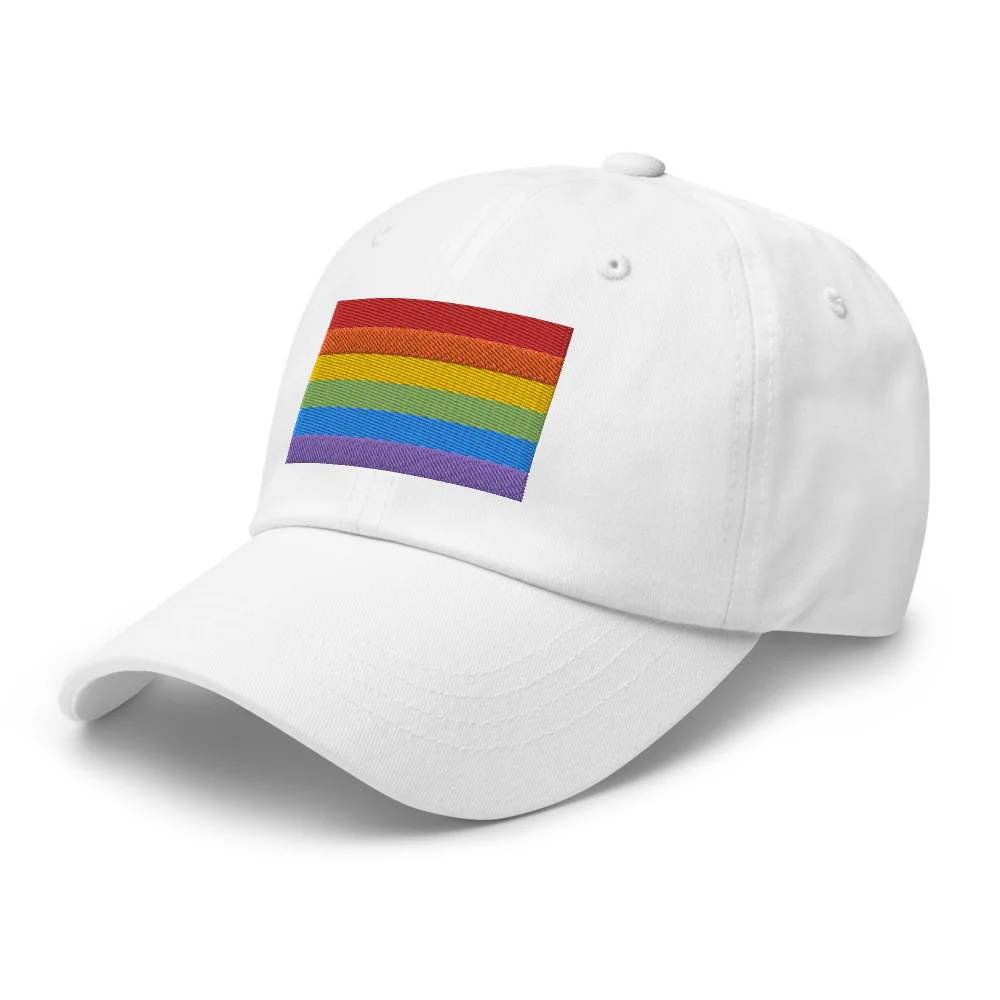Rainbow Pride Flag Baseball Cap - Image 12