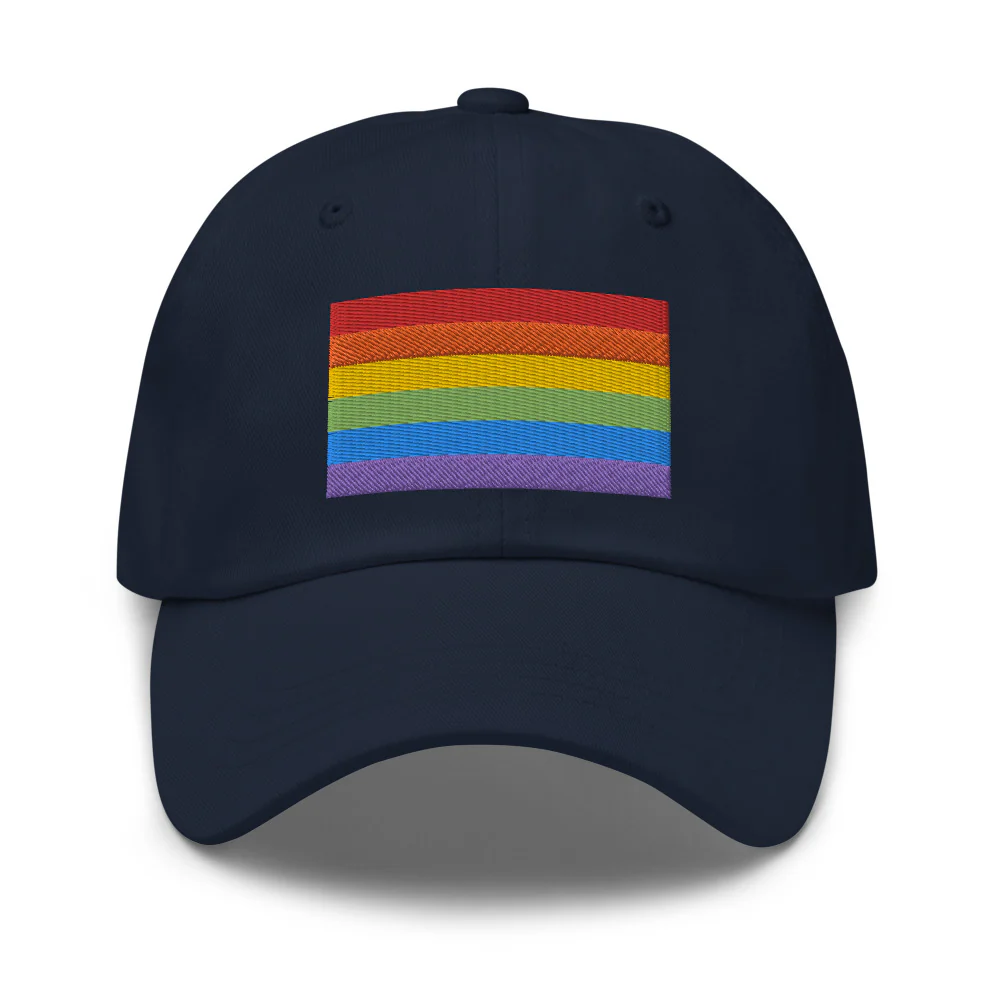Rainbow Pride Flag Baseball Cap - Image 4