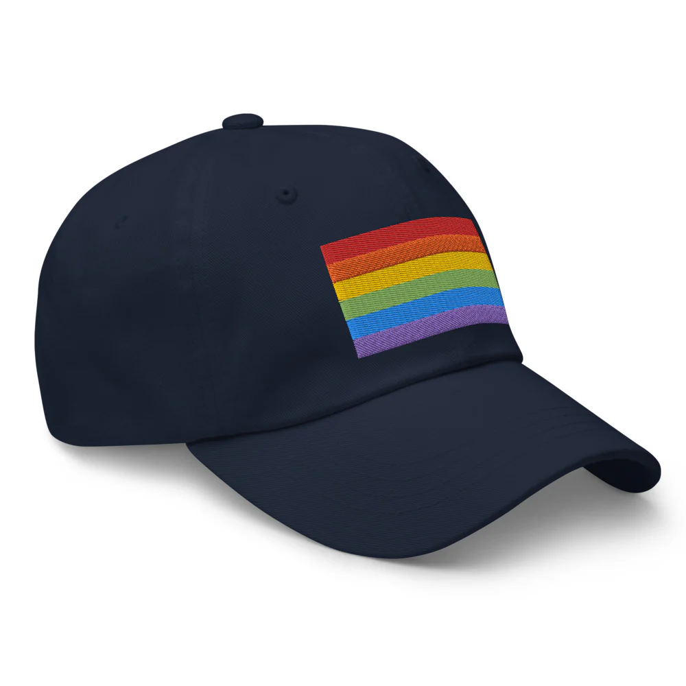 Rainbow Pride Flag Baseball Cap - Image 5