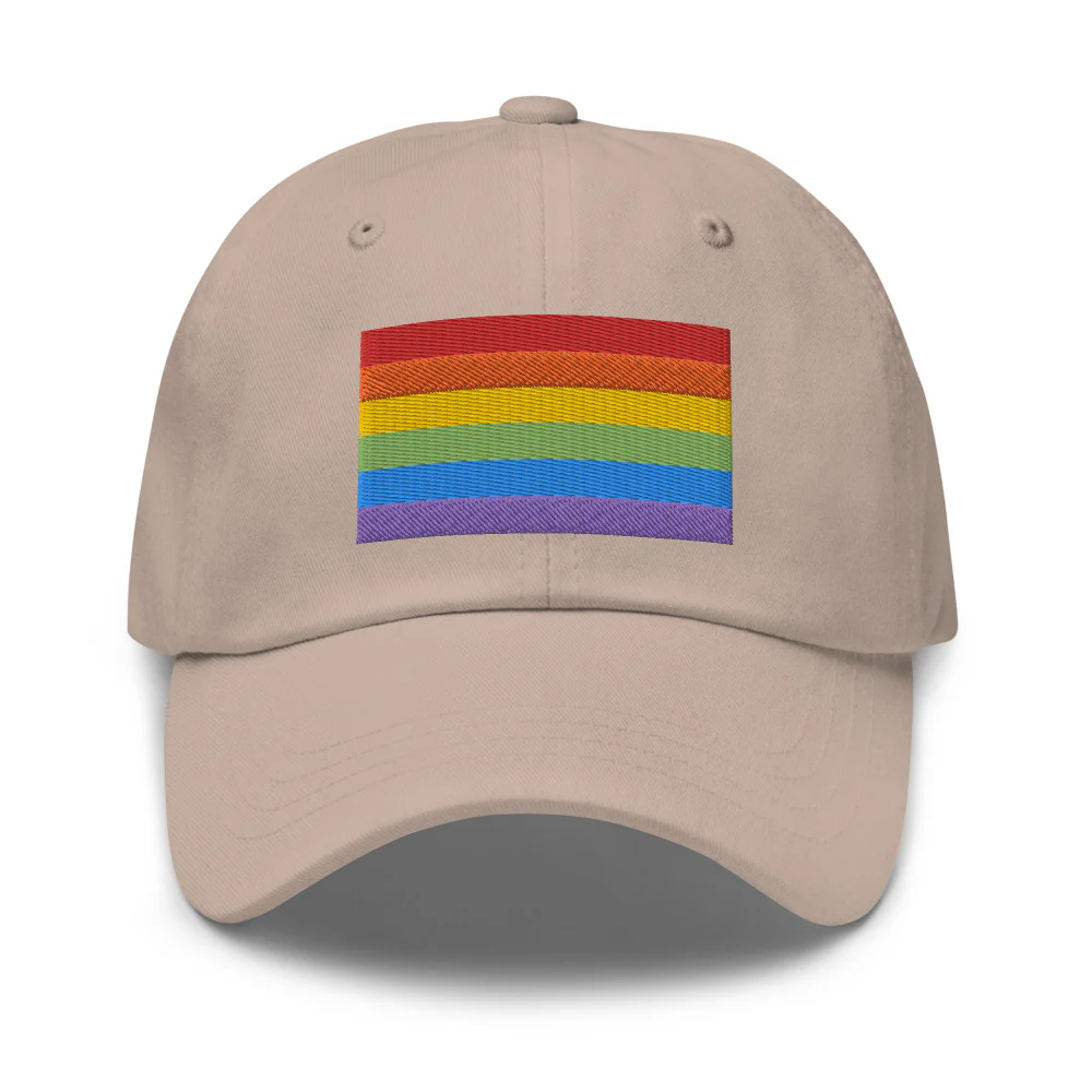 Rainbow Pride Flag Baseball Cap - Image 7