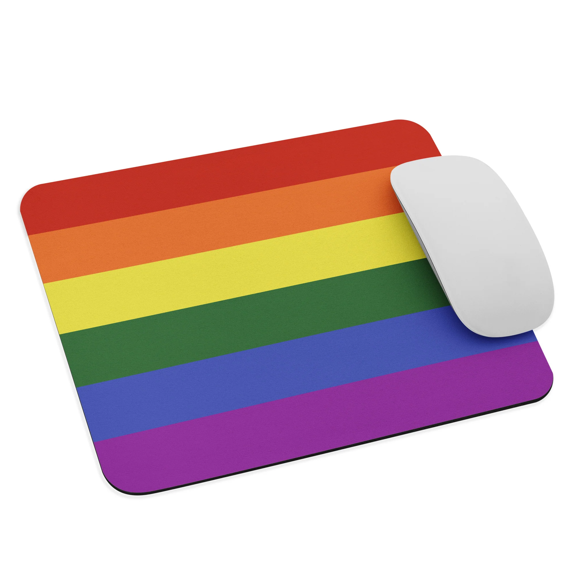 Rainbow Pride Flag Mouse Pad/Mouse Mat - Image 3