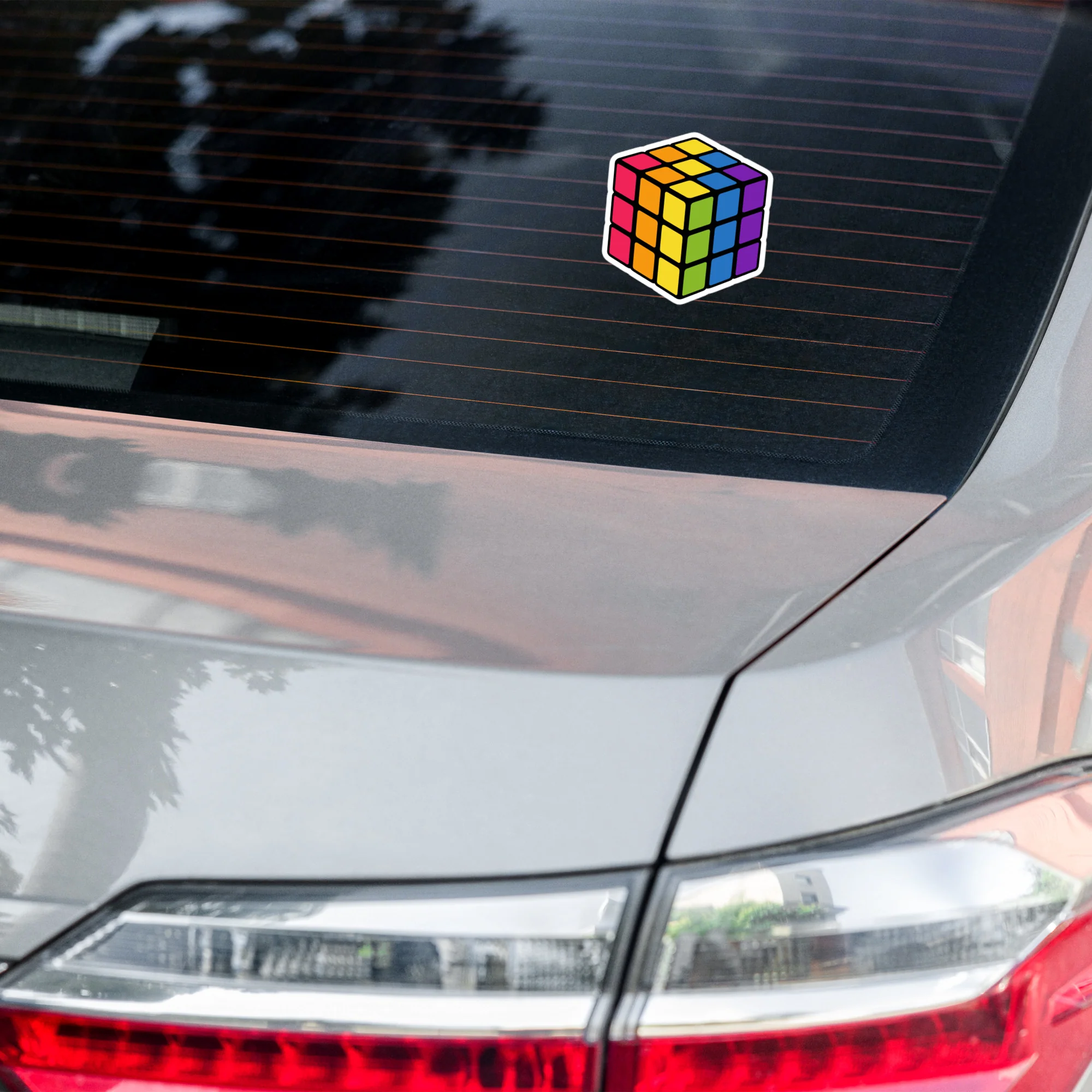 Rainbow Pride Flag Rubik’s Cube Sticker - Image 6