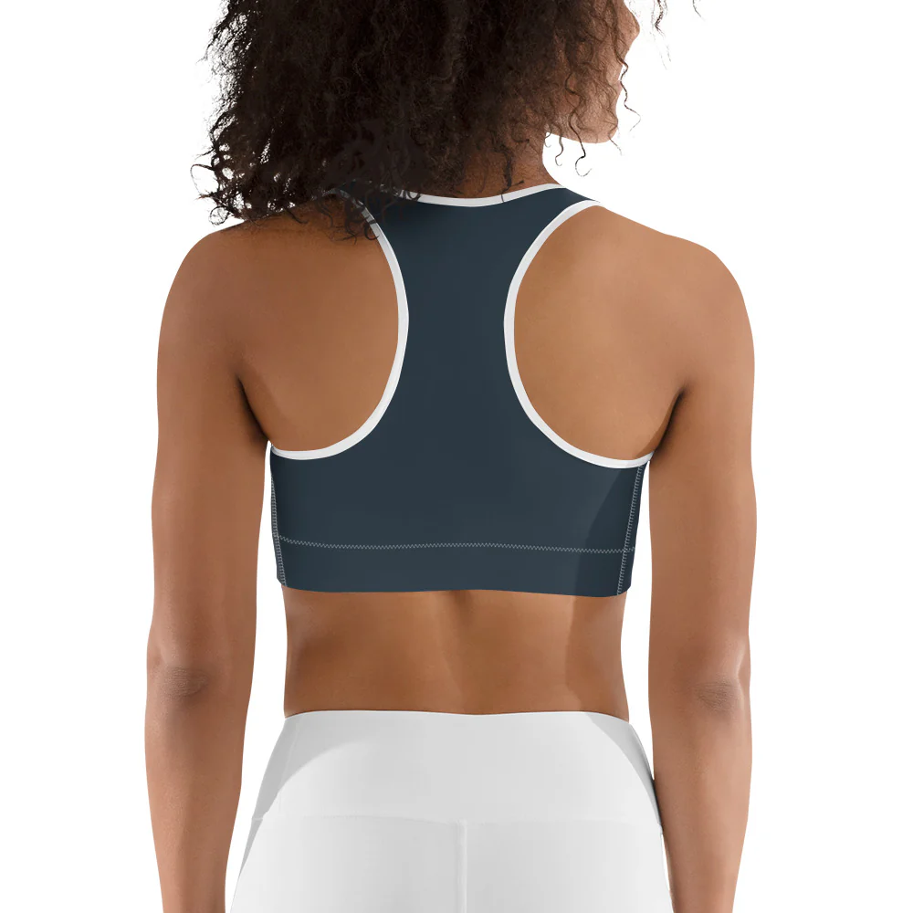 Rainbow Pride Flag Separated Stripes Sports Bra - Image 4