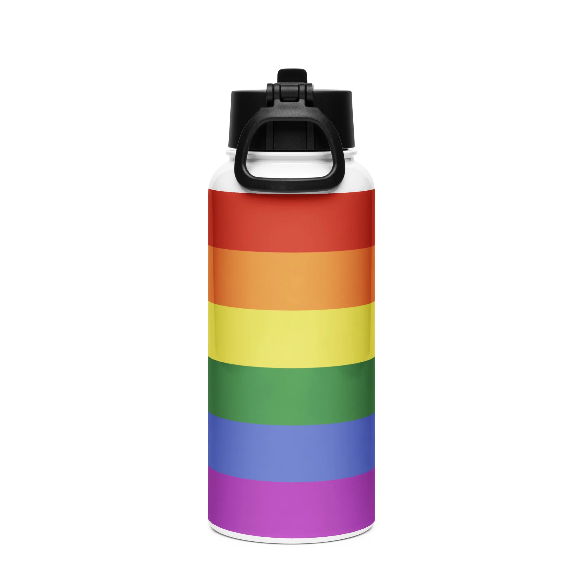 Rainbow Pride Flag Stainless Steel Water Bottle
