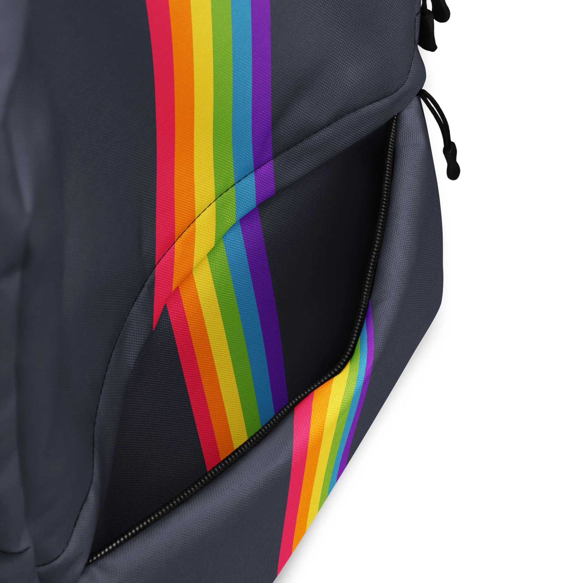 Rainbow Pride Stripe Backpack - Image 4